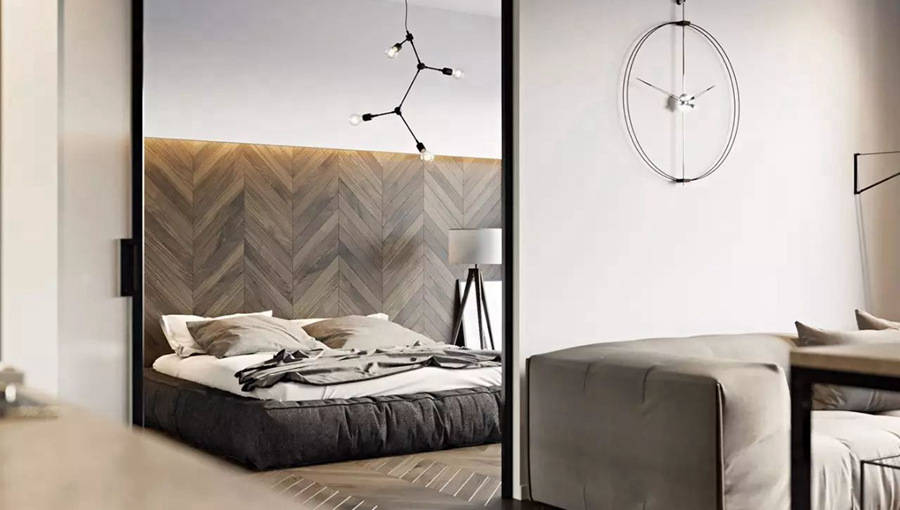 Self-adhesive Wood Wall Panel