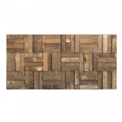 3D Wood Mosaic