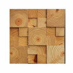 3D Wood Mosaic