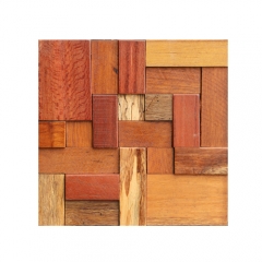 3D Wood Mosaic