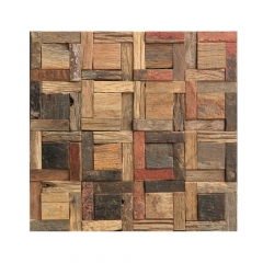 3D Wood Mosaic