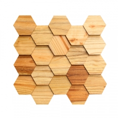 3D Wood Mosaic