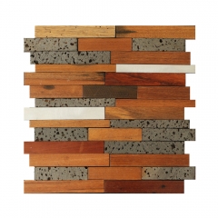 Culture Wood Mosaic