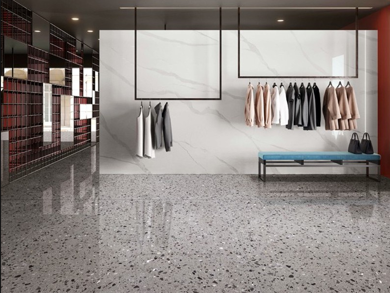 Terrazzo Facade Rectangular Wall Tile