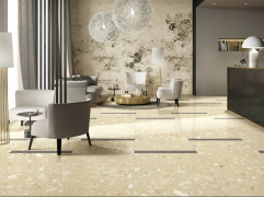 Cream Engineering Stone Mosaic Tile