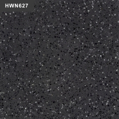 Black White Marble Aggregate Terrazzo Floors Tile